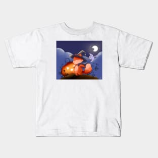 Renny on Halloween Kids T-Shirt